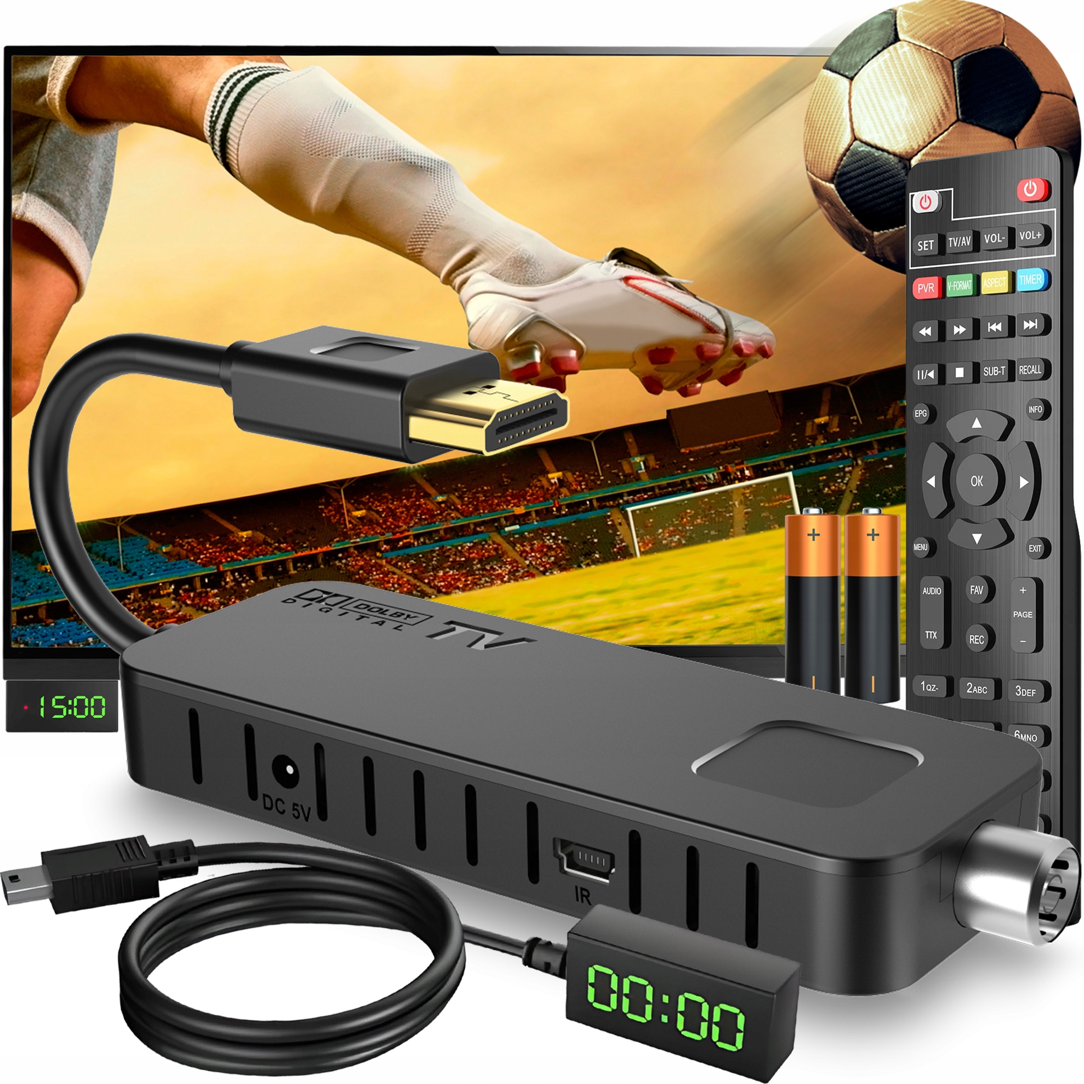 DVB-T2 tuner LTC DVB205M + 2 ďalšie produkty